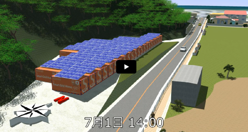 太陽光発電設備3D動画